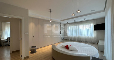 FOR RENT LUXURY FIVE BEDROOM VILLA 20 METRES FROM THE SEA IN THE AMATHOUNDA AREA OF LIMASSOL