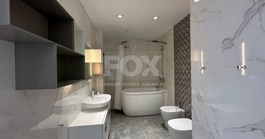 FOR RENT LUXURY FIVE BEDROOM VILLA 20 METRES FROM THE SEA IN THE AMATHOUNDA AREA OF LIMASSOL