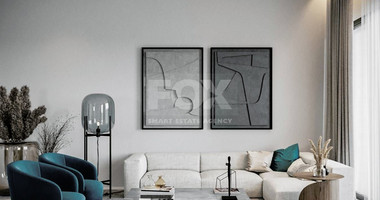 Two bedrooms elegant apartment on first floor in Geroskypou