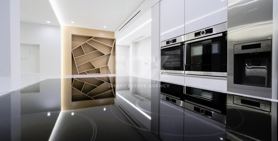 LUXURY TOP FLOOR SEA VIEW APARTMENT FOR RENT IN POTAMOS GERMASOGIAS