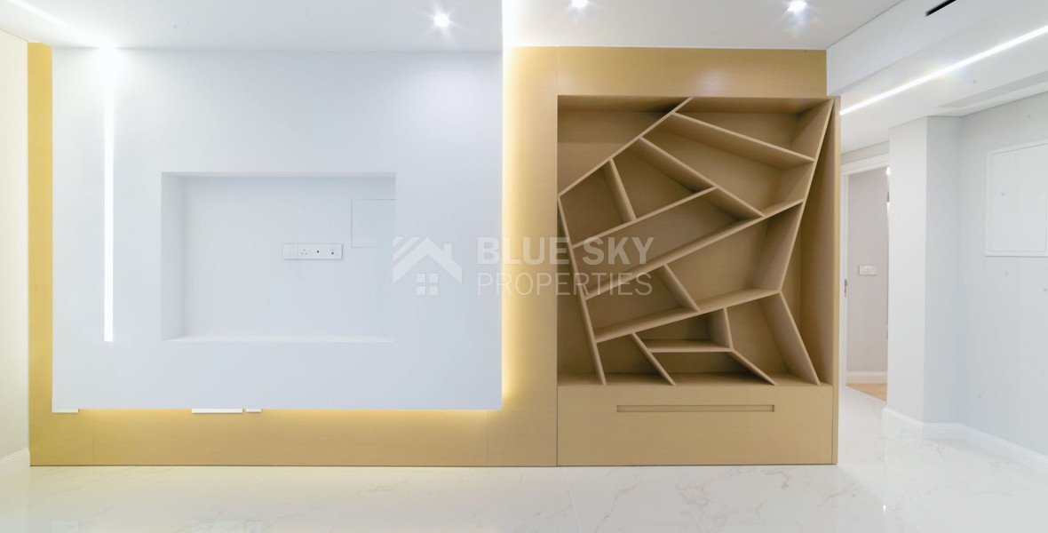 LUXURY TOP FLOOR SEA VIEW APARTMENT FOR RENT IN POTAMOS GERMASOGIAS