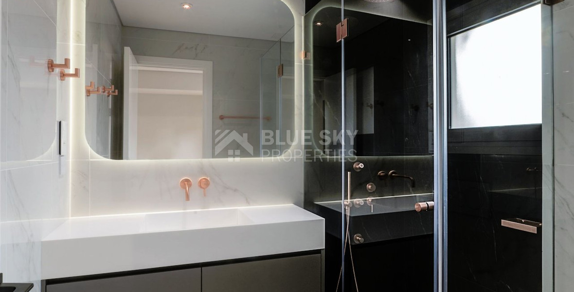 LUXURY TOP FLOOR SEA VIEW APARTMENT FOR RENT IN POTAMOS GERMASOGIAS