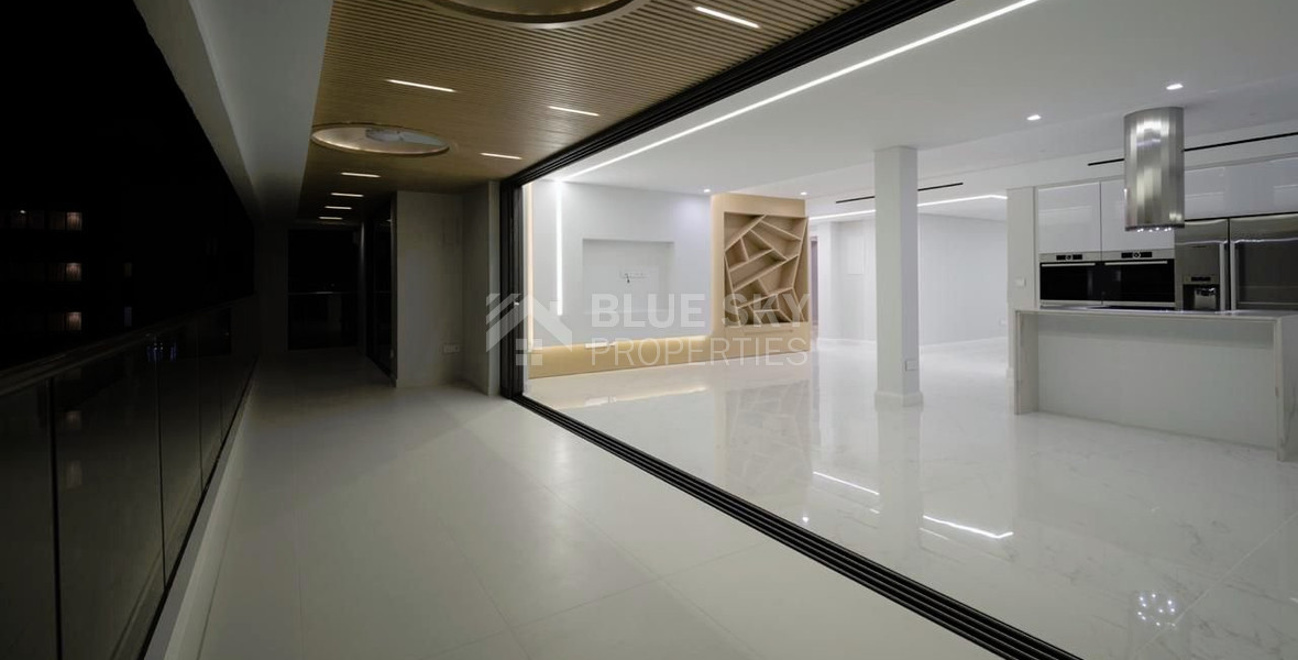 LUXURY TOP FLOOR SEA VIEW APARTMENT FOR RENT IN POTAMOS GERMASOGIAS