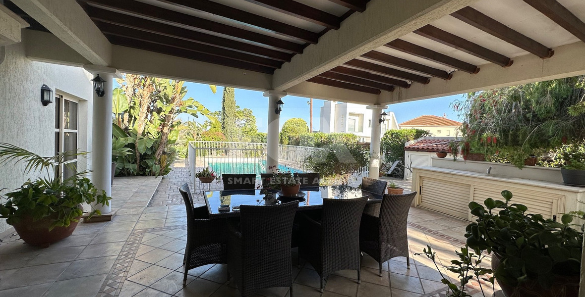 Furnished five bedroom Villa Privately gated amongst landscaped gardens.