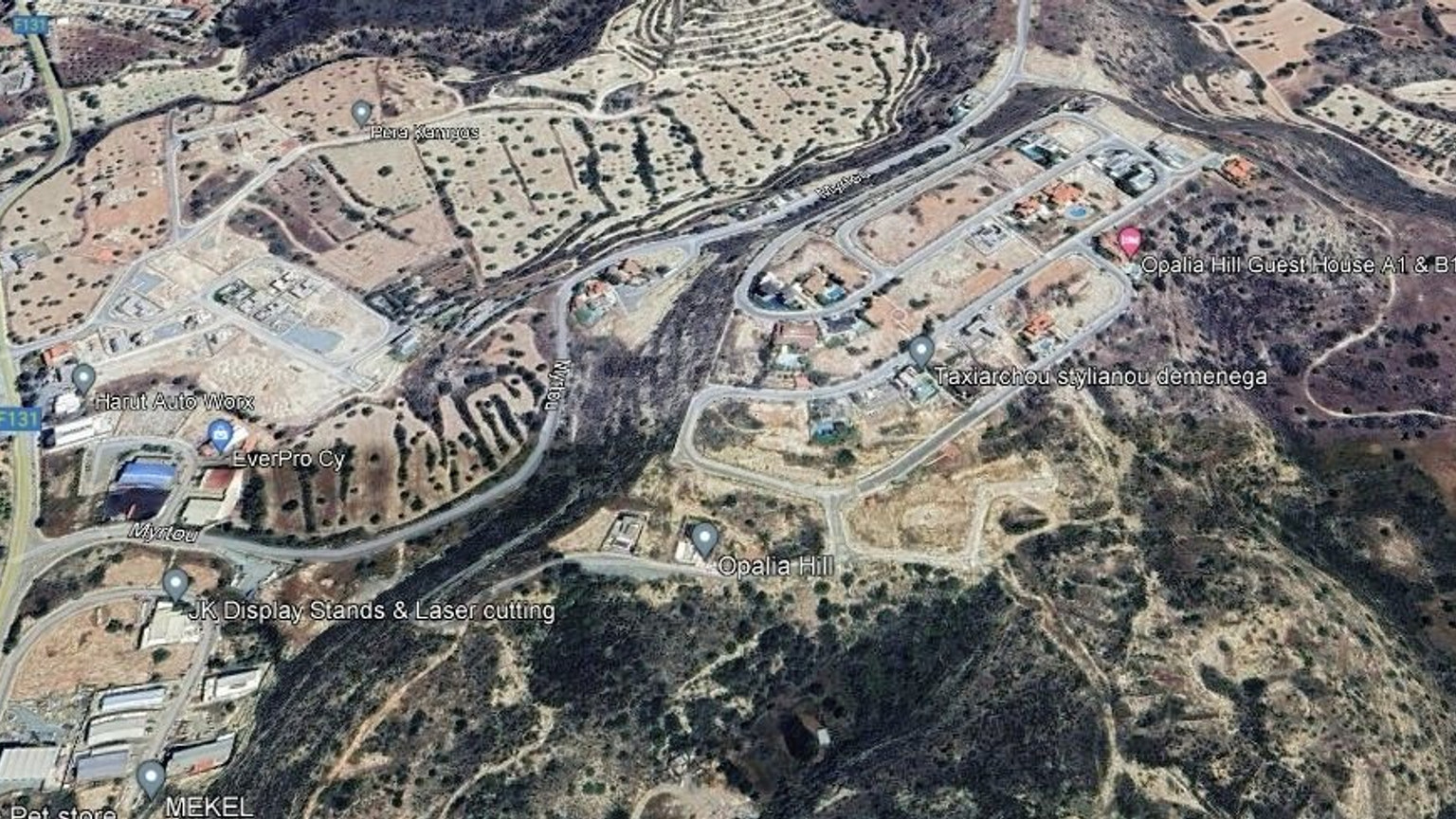Corner residential plot 992sqm with amazing panoramic viewing in Panthea-Mesa Geitonia