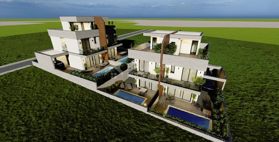 Spacious-Modern Design Two Bedroom Townhouses With Swimming Pool