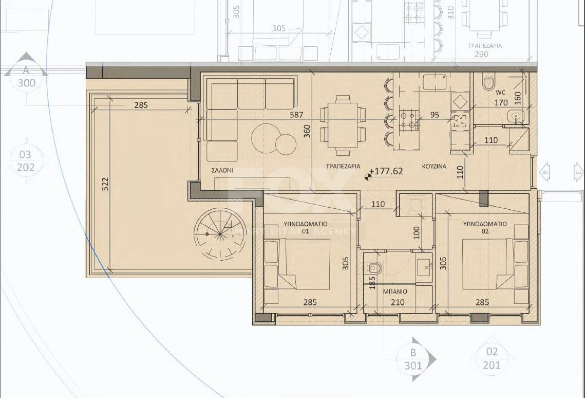 Brand New-Under Construction Two Bedroom Apartment With roof Garden, With Top-of-the-Line Specification