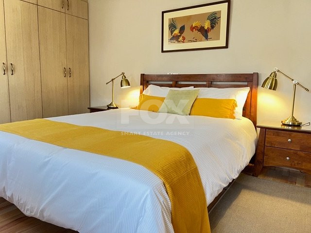 Penthouse across the road from the beach in private complex