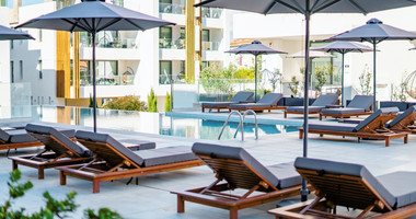 Three bedroom magnificent apartment in Tomb of the Kings , Paphos