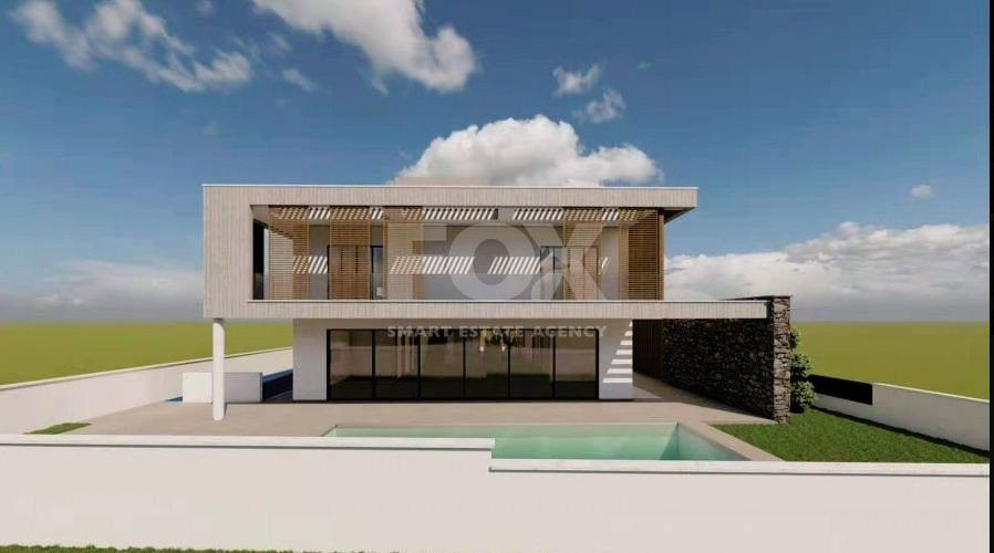 Four bedroom luxury detached villa in  Secret Valley, Kouklia,