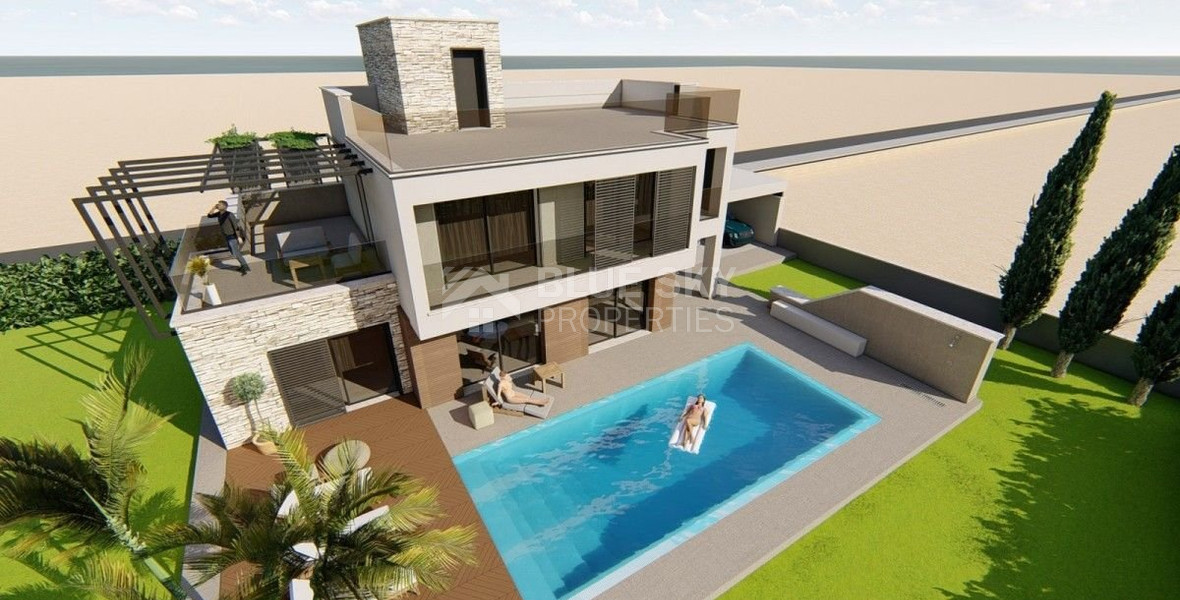 Four bedroom luxury detached villa in  Secret Valley, Kouklia,