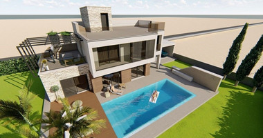 Four bedroom luxury detached villa in  Secret Valley, Kouklia,