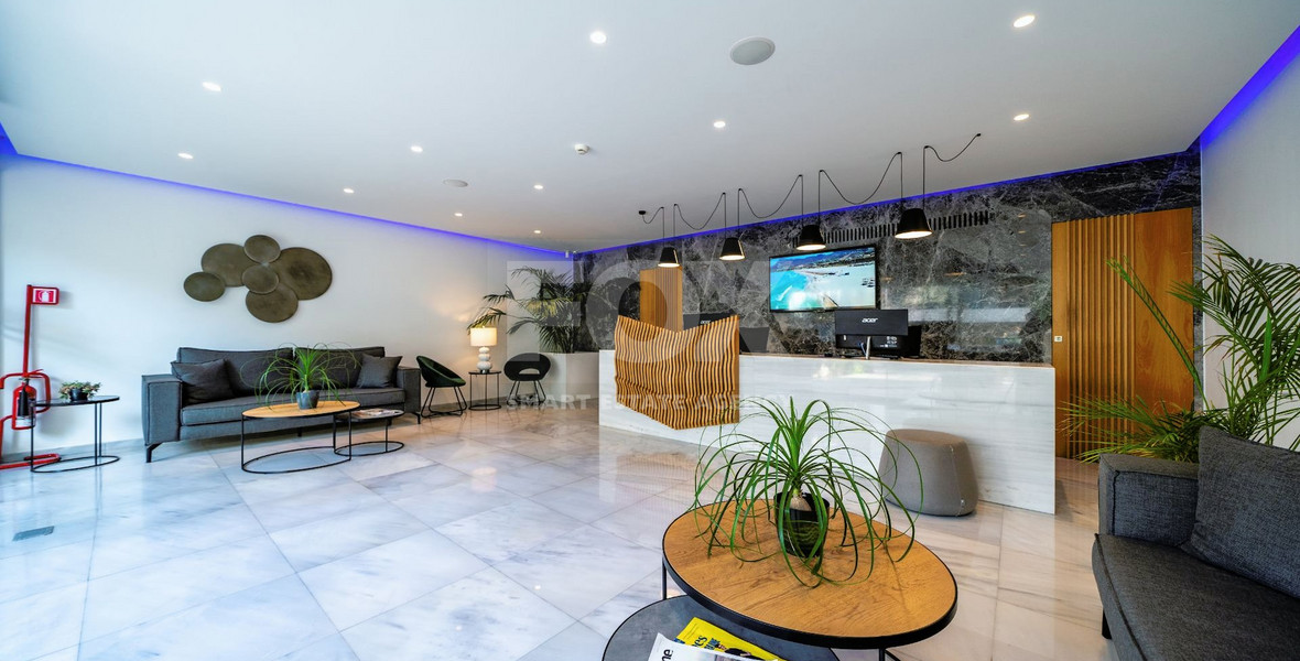 Three bedroom luxury penthouse on fifth floor in Tombs of the Kings area, Paphos