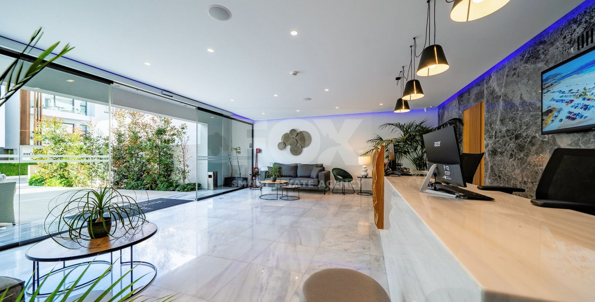 Three bedroom luxury penthouse on fifth floor in Tombs of the Kings area, Paphos