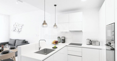 Three bedroom luxury penthouse on fifth floor in Tombs of the Kings area, Paphos