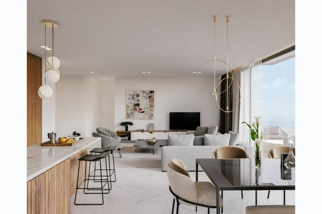 Mieszkanie 3 pokoi 168 m² Pafos, Cypr