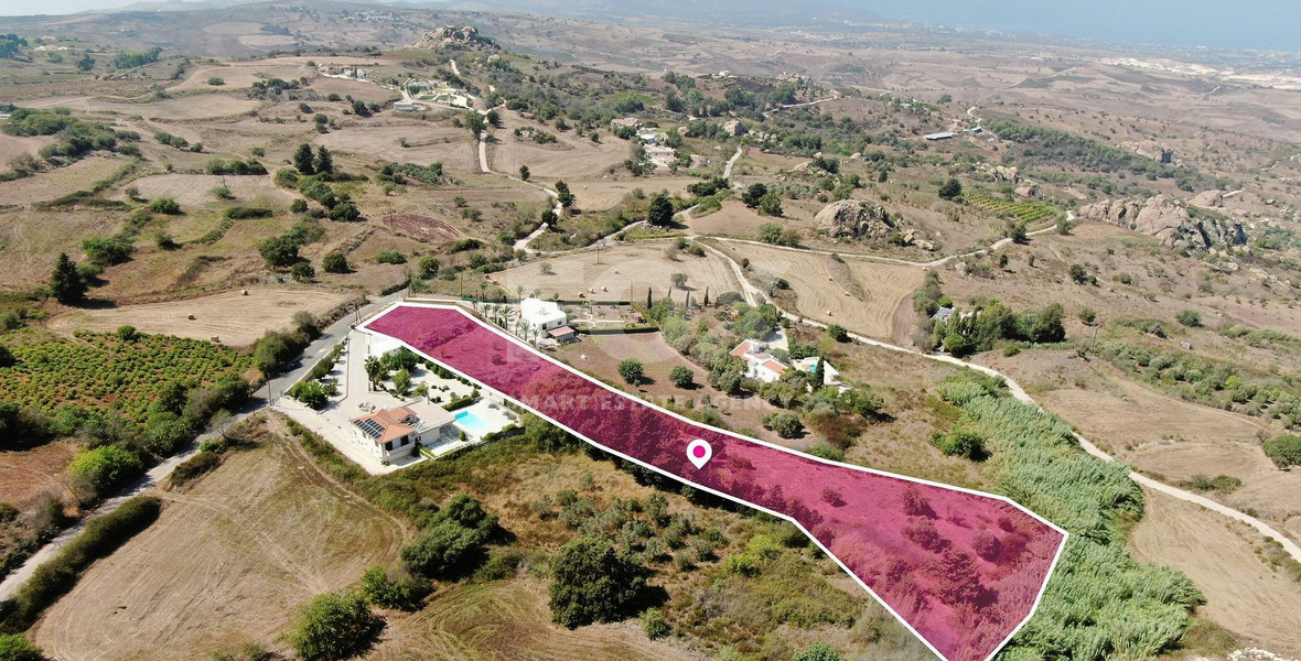 Tourist field in Drousia , Paphos