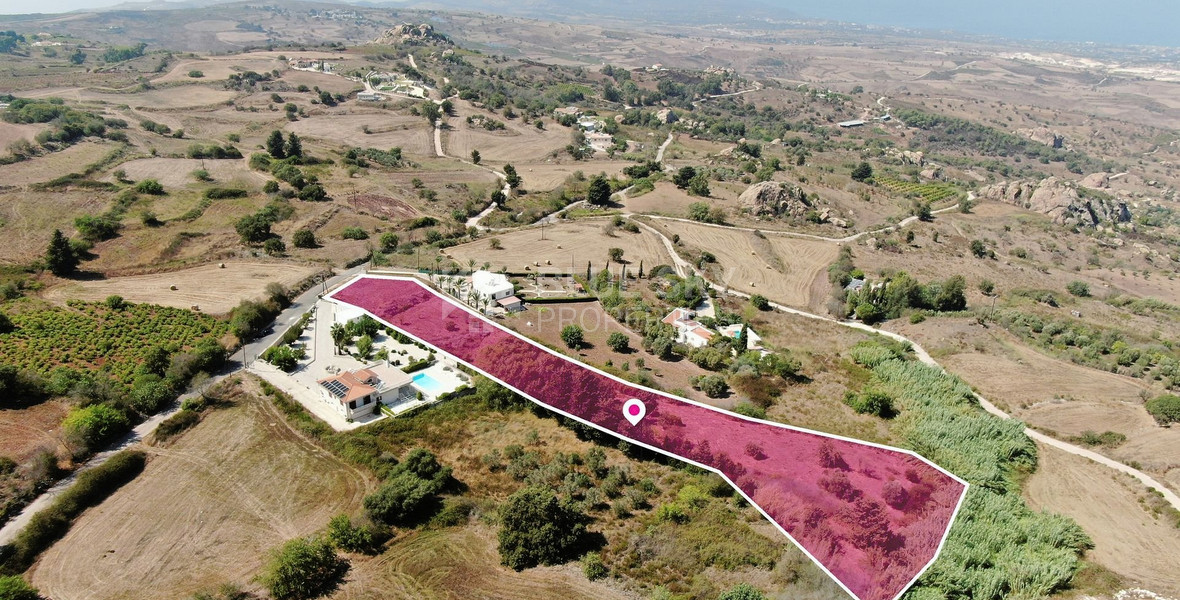 Tourist field in Drousia , Paphos