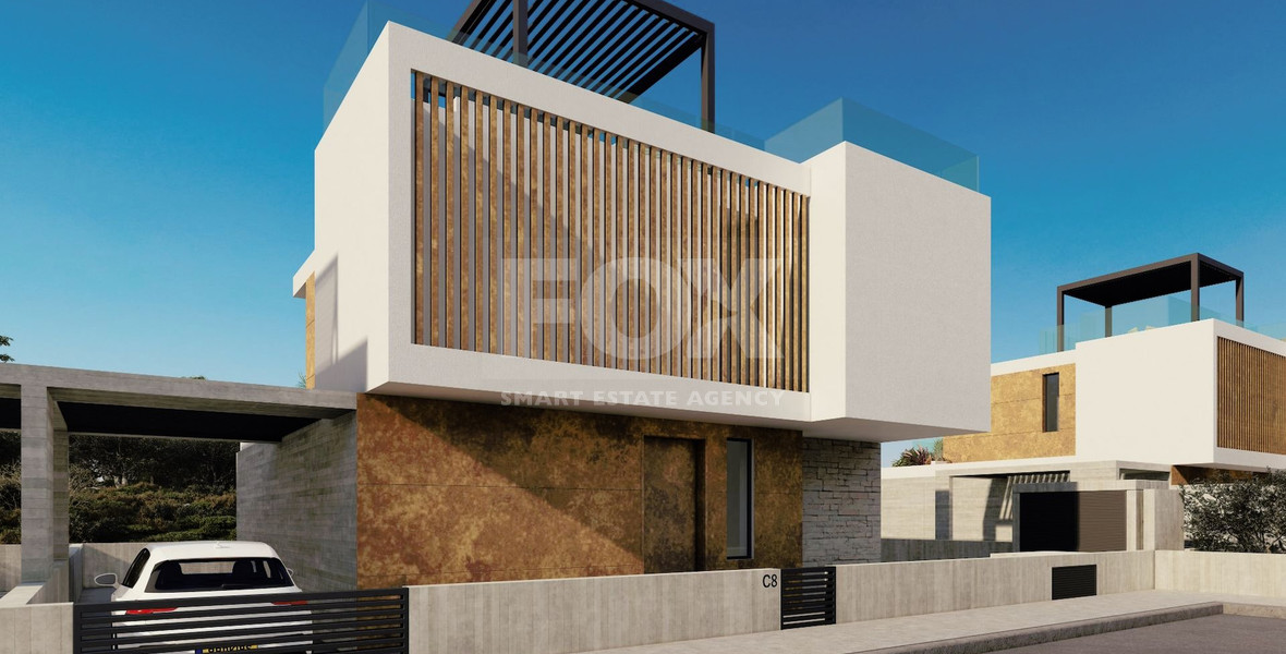 Three bedroom luxury villas in Geroskypou area, Paphos