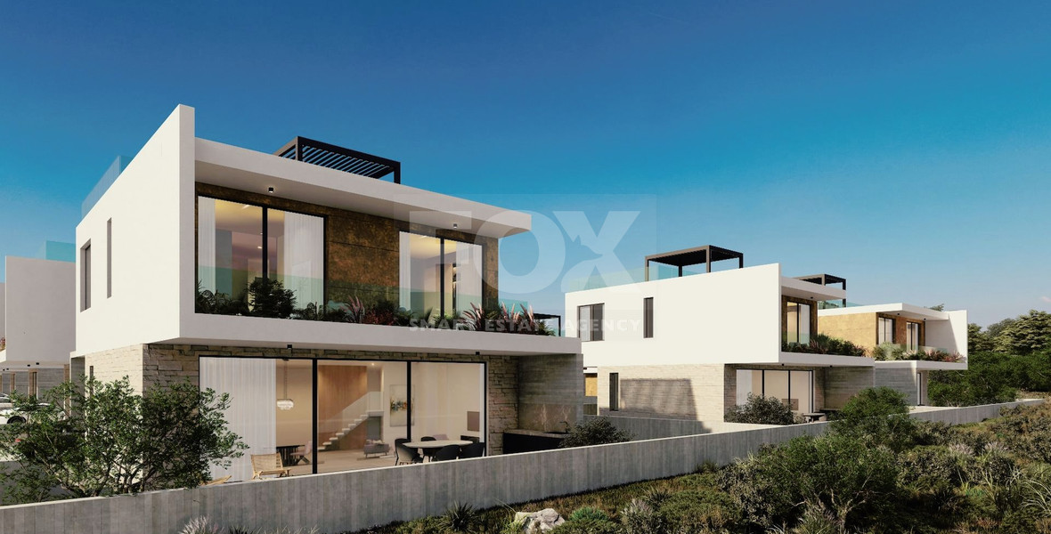 Three bedroom luxury villas in Geroskypou area, Paphos