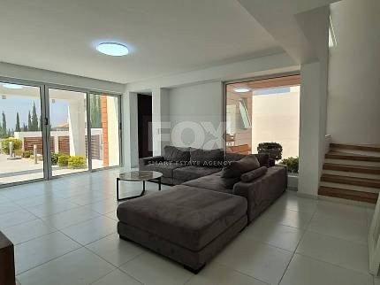 Modern 5 bedroom  furnished house with pool for rent in Moutagiaka