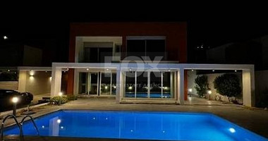 Modern 5 bedroom  furnished house with pool for rent in Moutagiaka