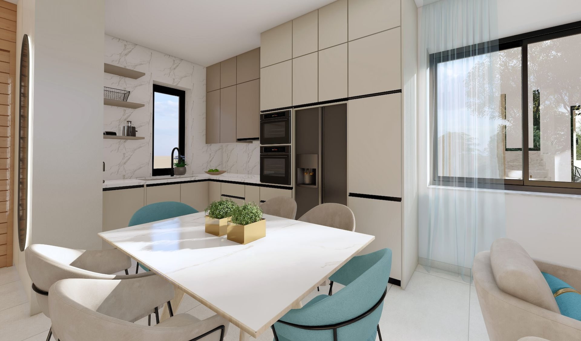 Appartement 3 chambres 154 m² Chlórakas, Chypre