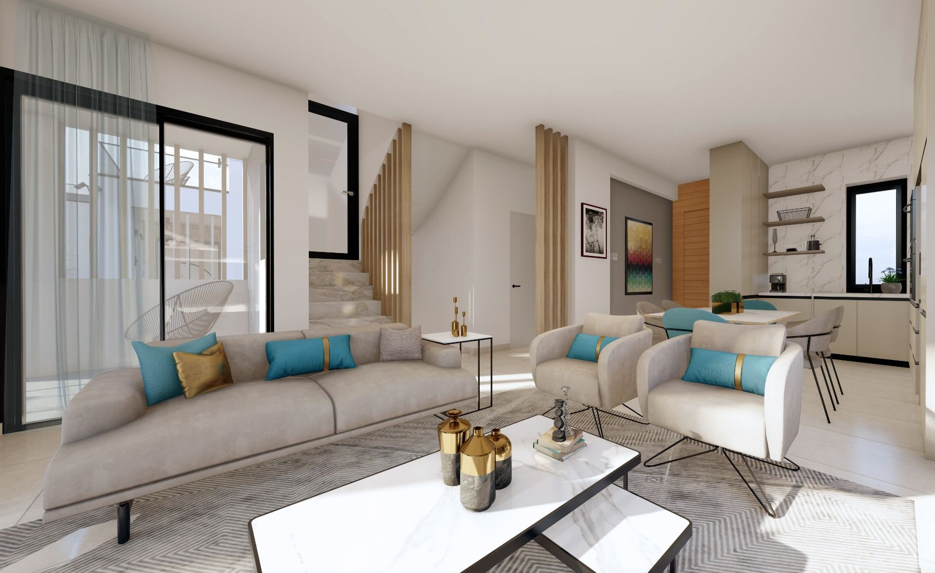 Appartement 3 chambres 154 m² Chlórakas, Chypre