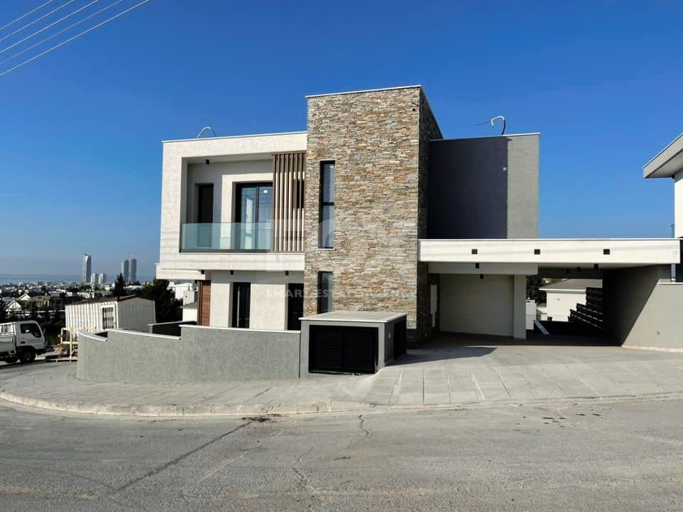 Brand new, luxurious, modern design, ready to move in, five bedroom detached villa in Paniotis Area-Germasogeia