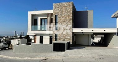 Brand new, luxurious, modern design, ready to move in, five bedroom detached villa in Paniotis Area-Germasogeia