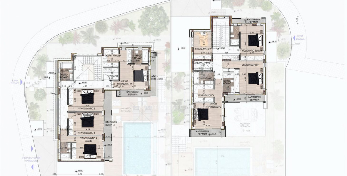 Brand new, luxurious, modern design, ready to move in, five bedroom detached villa in Paniotis Area-Germasogeia