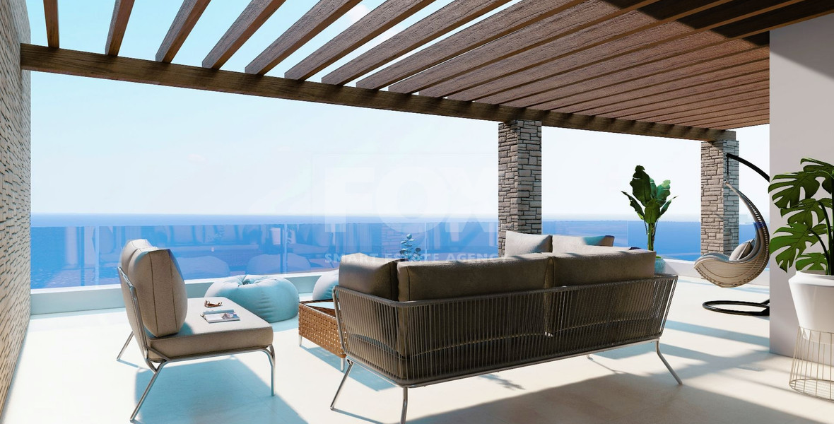 Two bedroom luxury beachfront apartment in Tombs of the Kings, Paphos