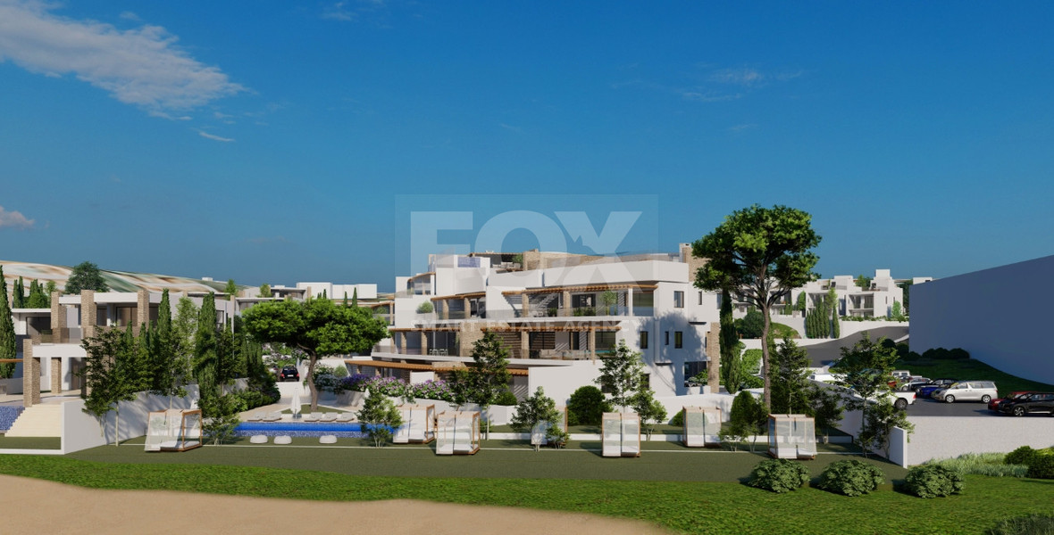 Luxury Two Bedroom Sea View Apartment for Sale in Paphos Venus Beach – Exclusive Resort Living with Premium Amenities