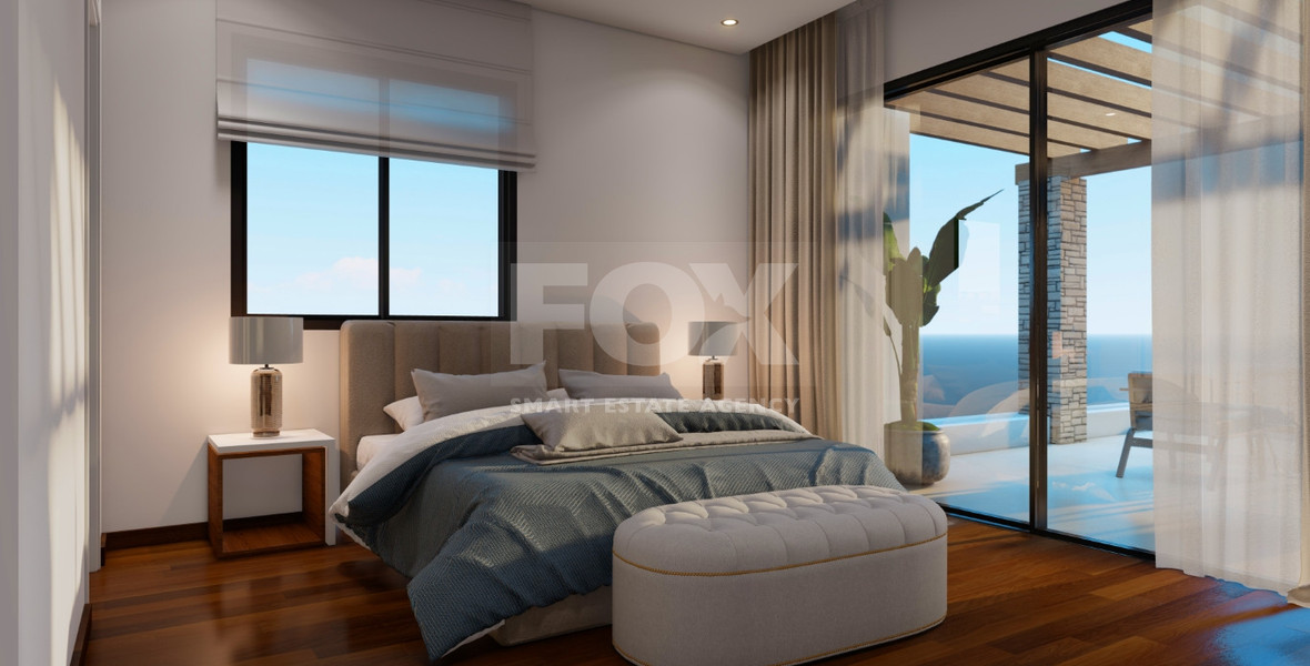 Luxury Two Bedroom Sea View Apartment for Sale in Paphos Venus Beach – Exclusive Resort Living with Premium Amenities