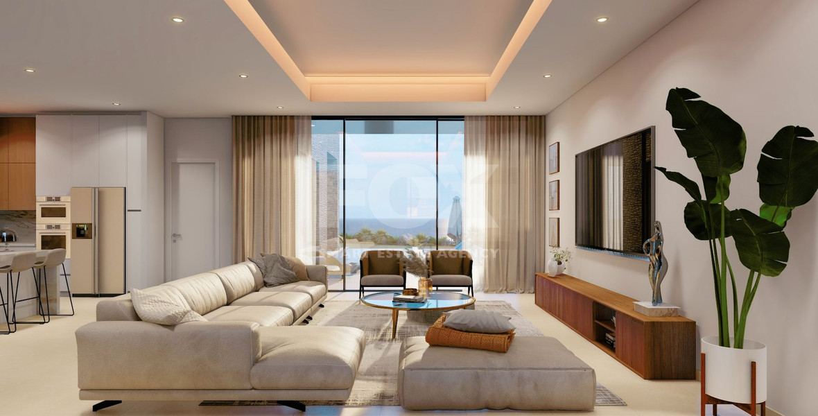 Two bedroom magnificent apartment in Tombs of the Kings, Paphos