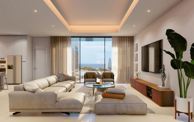 Two bedroom magnificent apartment in Tombs of the Kings, Paphos