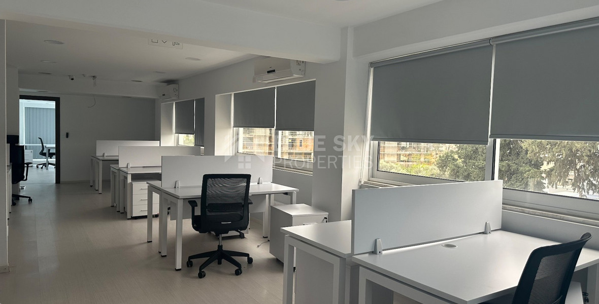 Furnished whole floor offices 295sqm on prime business avenue