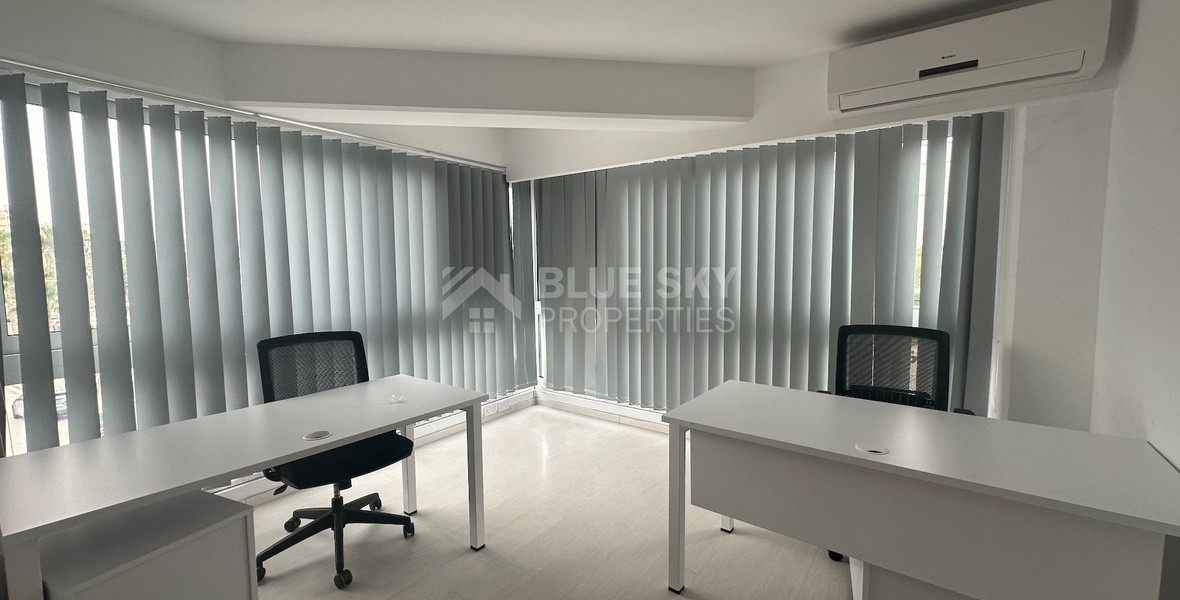 Furnished whole floor offices 295sqm on prime business avenue