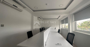 Furnished whole floor offices 295sqm on prime business avenue