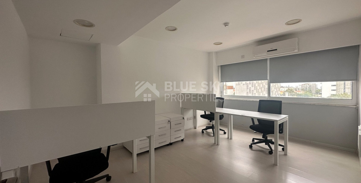 Furnished whole floor offices 295sqm on prime business avenue