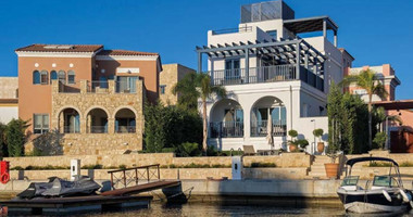 Luxury Three Bedroom Villa for sale  in Limassol Marina- Beachfront private Pool and Berth