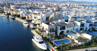 Luxury Three Bedroom Villa for sale  in Limassol Marina- Beachfront private Pool and Berth
