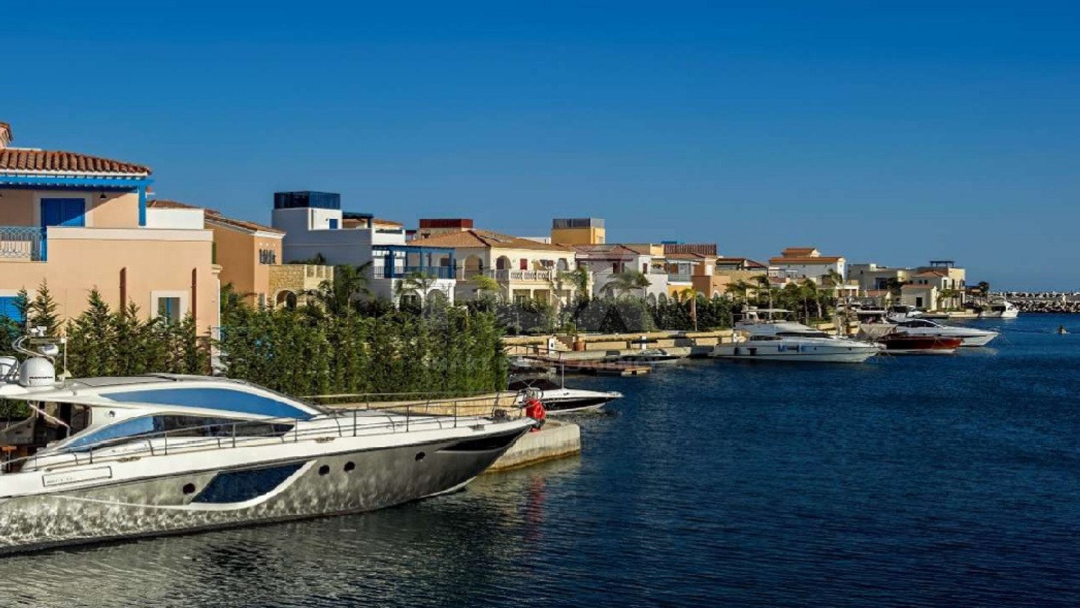 Luxury Three Bedroom Villa for sale  in Limassol Marina- Beachfront private Pool and Berth