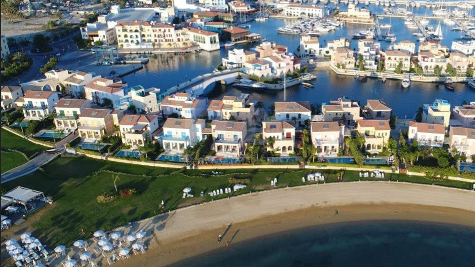 Luxury Three Bedroom Villa for sale  in Limassol Marina- Beachfront private Pool and Berth