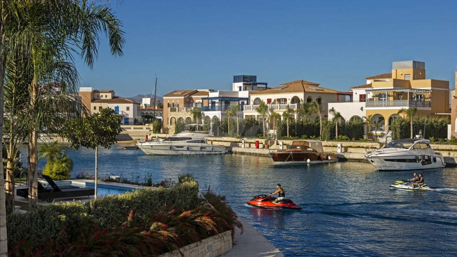 Luxury Three Bedroom Villa for sale  in Limassol Marina- Beachfront private Pool and Berth