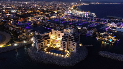 Luxury Three Bedroom Villa for sale  in Limassol Marina- Beachfront private Pool and Berth