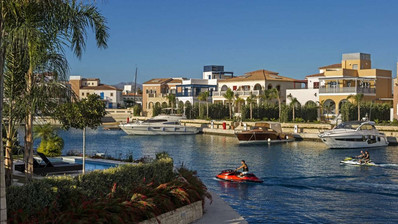 Luxury Three Bedroom Villa for sale  in Limassol Marina- Beachfront private Pool and Berth
