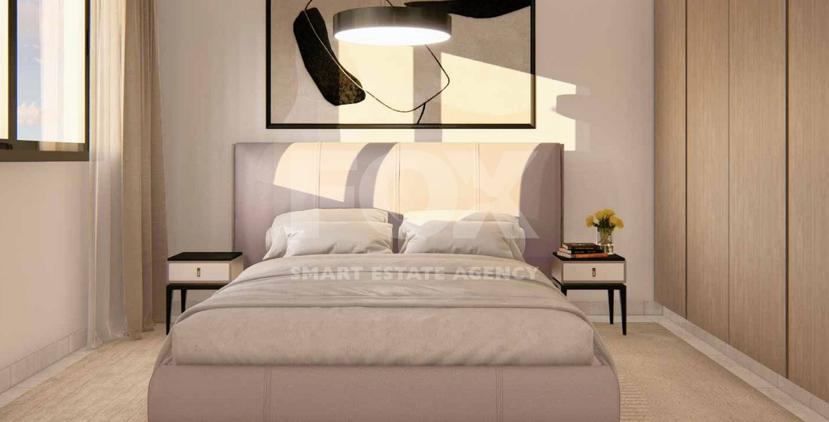 Three bedroom magnificent apartment on the first floor in the center of Paphos