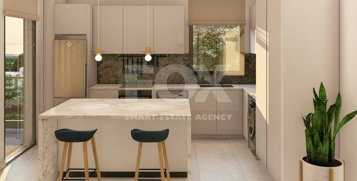 Three bedroom magnificent apartment on the first floor in the center of Paphos