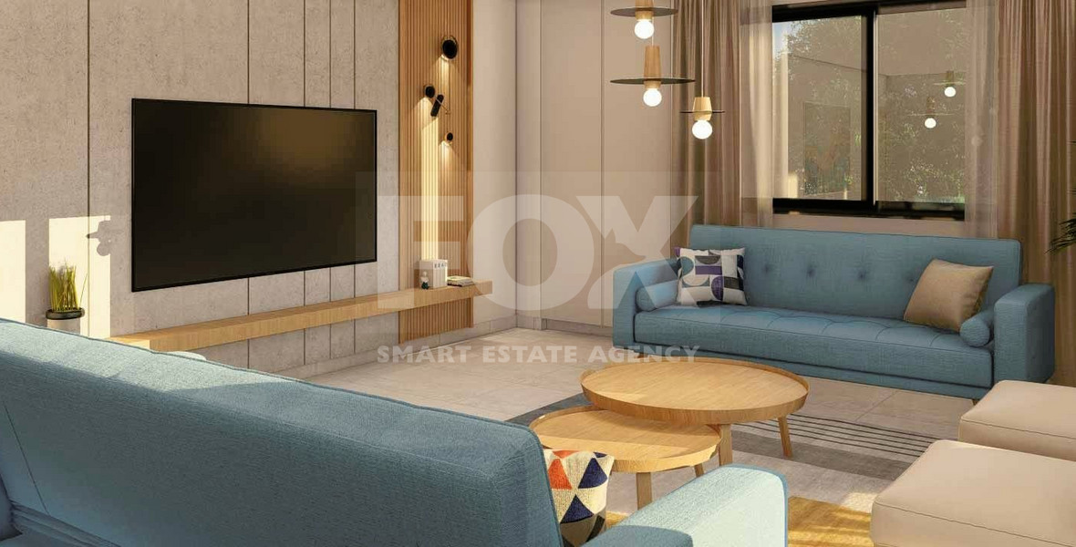 Three bedroom magnificent apartment on the first floor in the center of Paphos